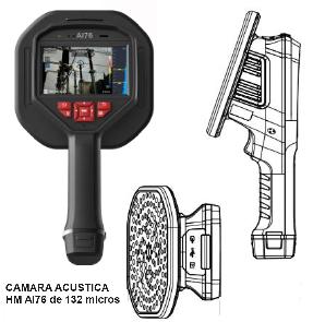 Camara Ultrasonido 136micros para Detectar fugas Aire gases comprimidos HikMicro-Ai76 Gimatec